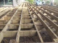 Silca System / Stonedeks Pool Side Elevated Deck - Before