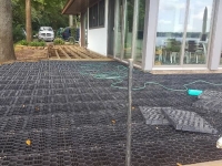 Silca System / Stonedeks Pool Side Elevated Deck - Before