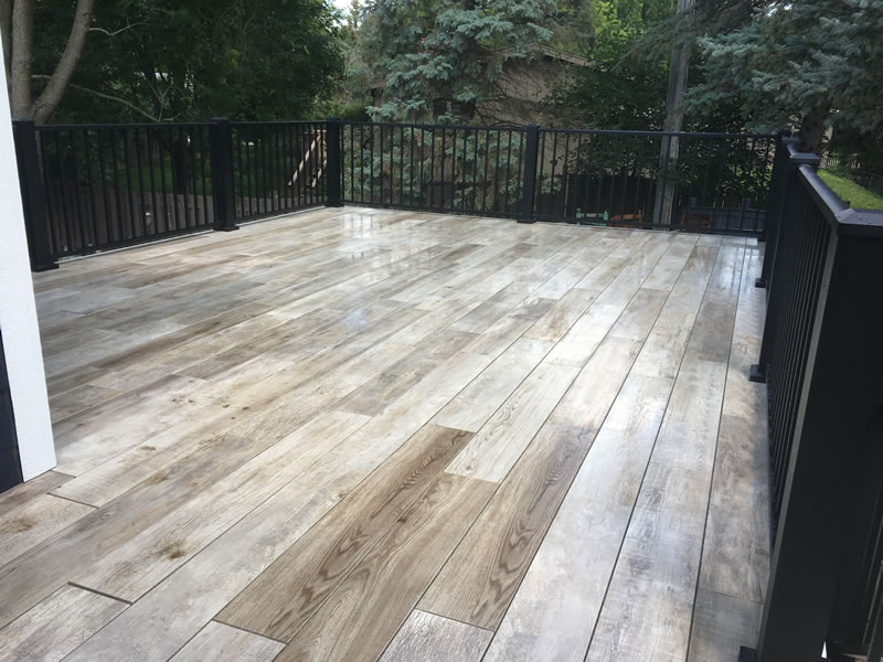 Silca System / StoneDeks Elevated Stone Deck / Patio