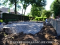 Brick Paver Patio and Landscape Design in Shelby Township, Michigan