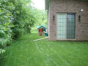 Macomb County Landscaping - Before Outdoor Kitchen