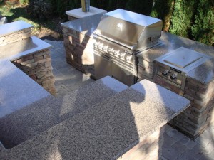 Outdoor Kitchen Almost Complete