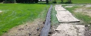 Hire Yard Drainage Contractor Macomb County French Drain Install