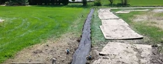 Hire Yard Drainage Contractors for French Drain Install in Macomb County