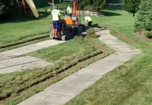 French Drain Installation and Yard Drainage Contractor